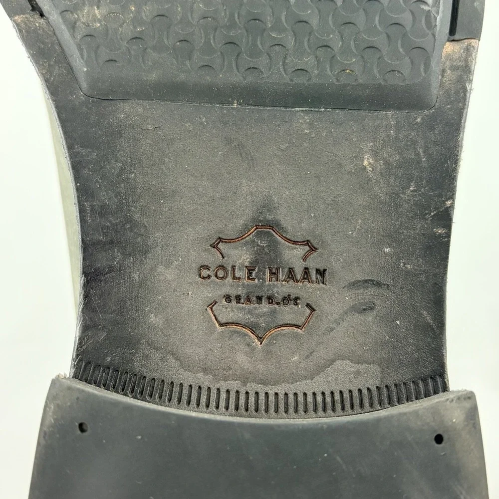 Cole Haan Grand.ØS Men's Olive Suede‎ Chukka Ankle Boots Lace Up US 8